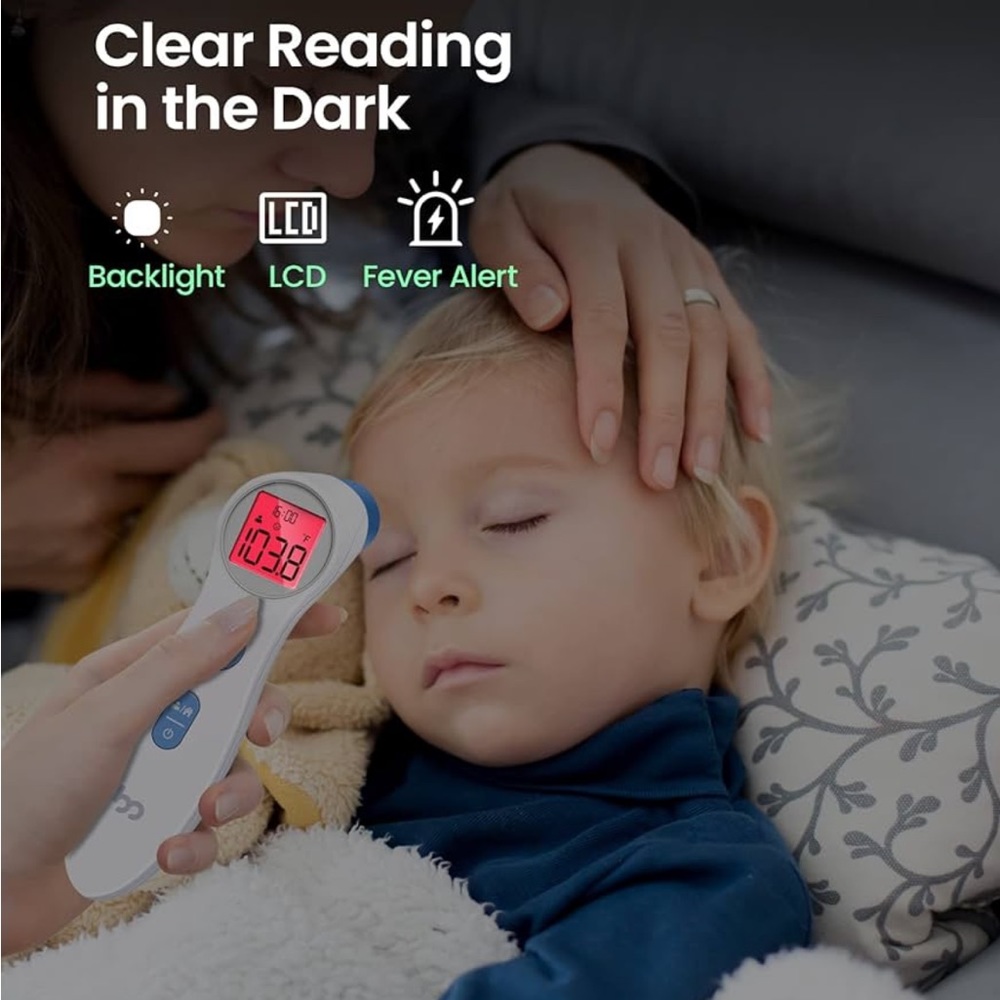 🏷️ Infrared Forehead Thermometer - Picture 2 of 12